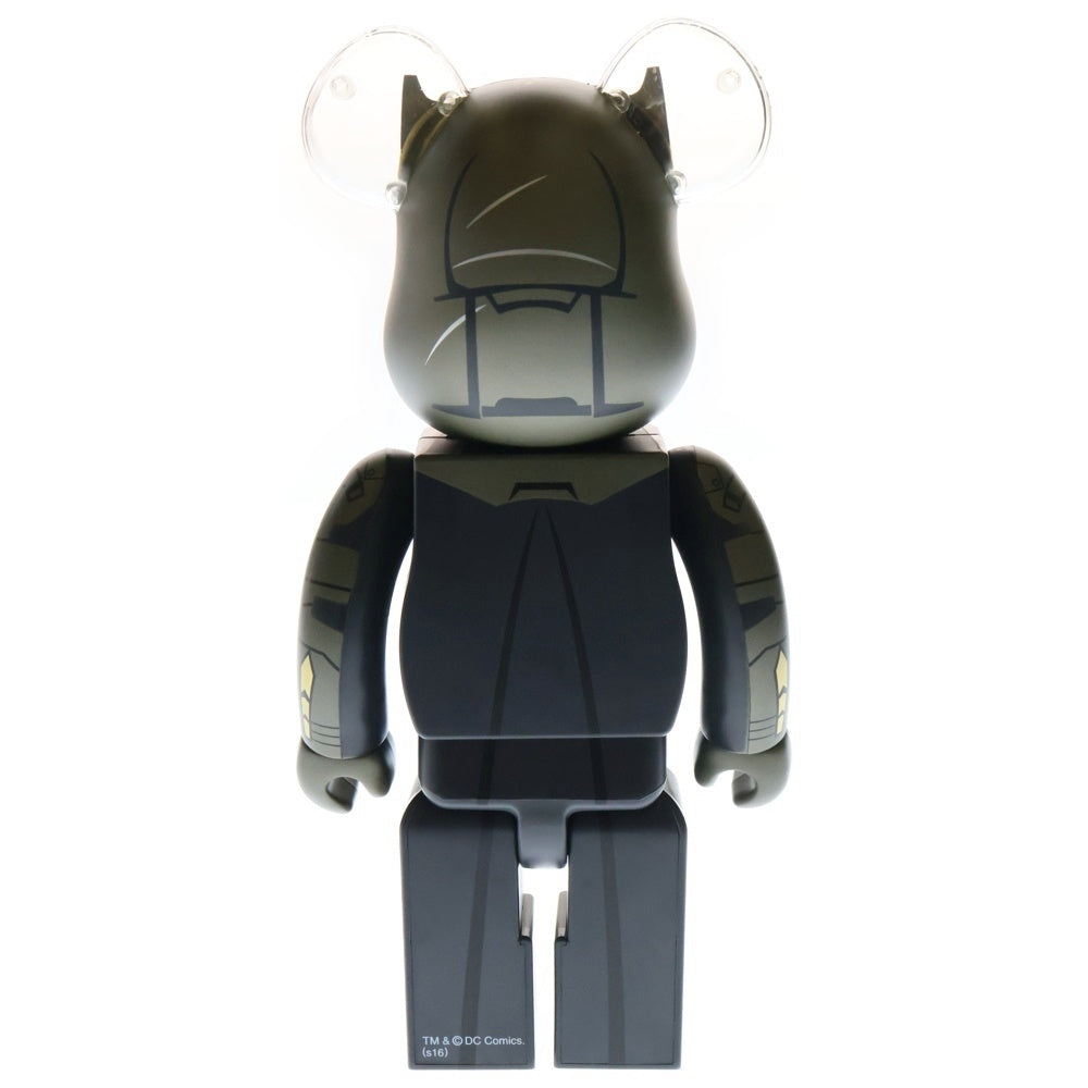 MEDICOM TOY(メディコムトイ) BE@RBRICK ARMORED BATMAN 400% ベアブリック アーマード バットマン 人形 フィギュア グレー