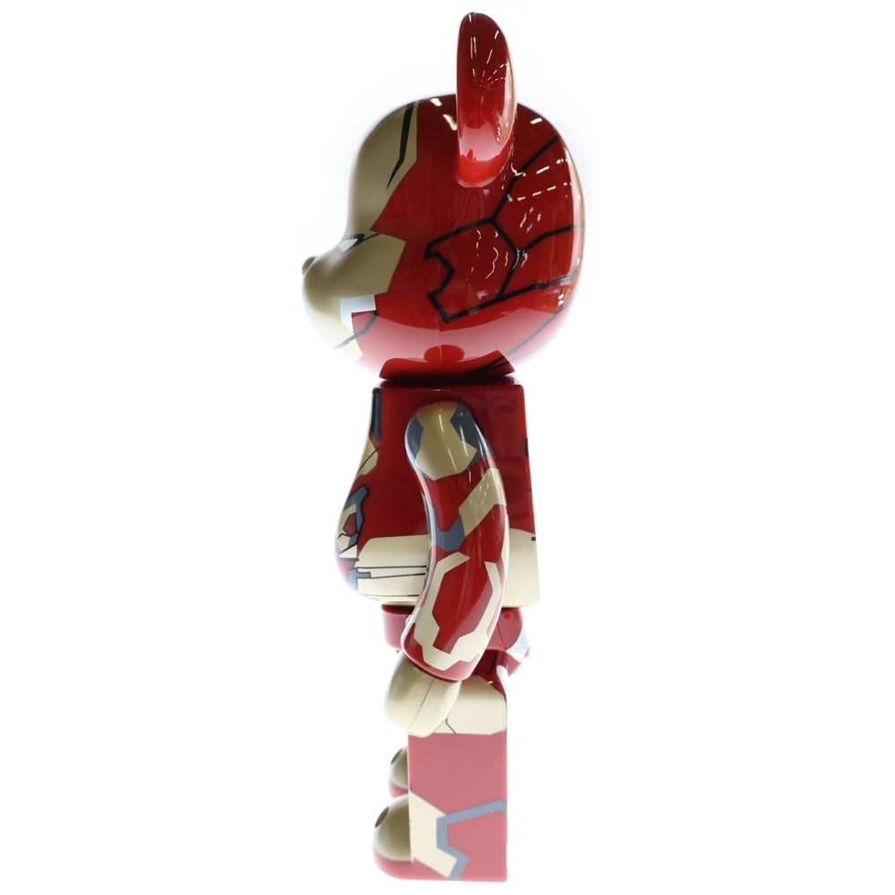 MEDICOM TOY(メディコムトイ) BE@RBRICK MARVEL IRON MAN 3 IRON MAN MARK XLII 400% ベアブリック マーベル アイアンマン3 マーク42 人形 フィギュア レッド