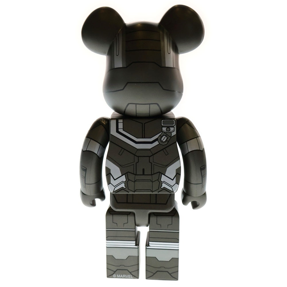 MEDICOM TOY(メディコムトイ) BE@RBRICK MARVEL IRON MAN 3 WAR MACHINE 400% ベアブリック マーベル アイアンマン3 ウォーマシン 人形 フィギュア グレー