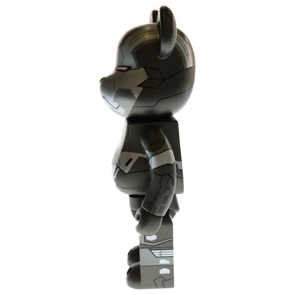 MEDICOM TOY(メディコムトイ) BE@RBRICK MARVEL IRON MAN 3 WAR MACHINE 400% ベアブリック マーベル アイアンマン3 ウォーマシン 人形 フィギュア グレー