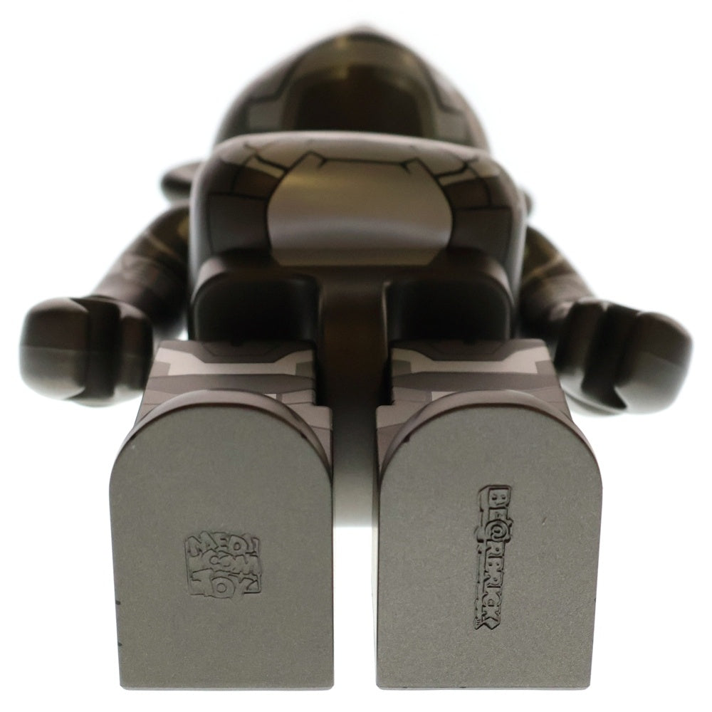 MEDICOM TOY(メディコムトイ) BE@RBRICK MARVEL IRON MAN 3 WAR MACHINE 400% ベアブリック マーベル アイアンマン3 ウォーマシン 人形 フィギュア グレー