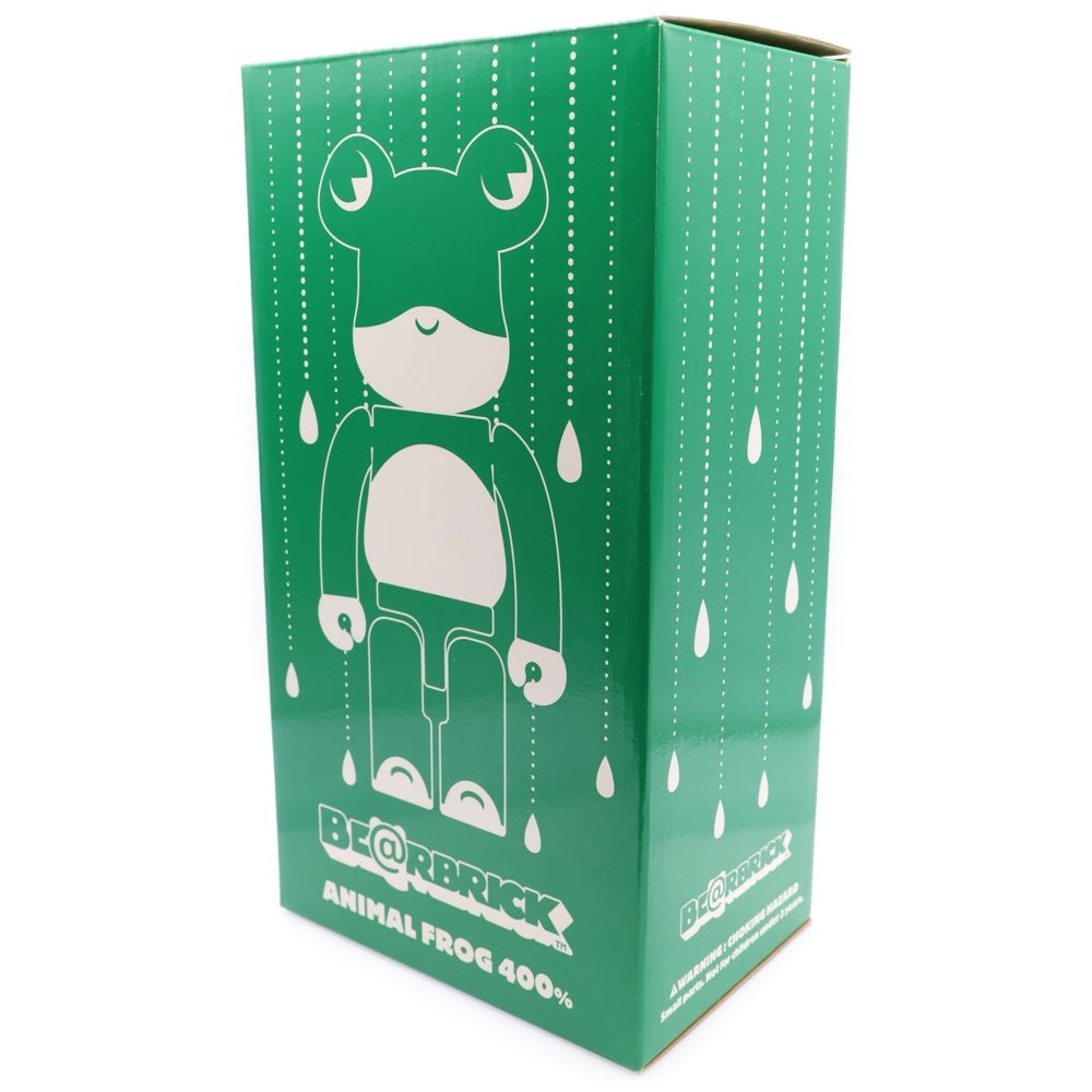 MEDICOM TOY(メディコムトイ) BE@RBRICK ANIMAL FLOG 400% ベアブリック アニマルフロッグ カエル 人形 フィギュア グリーン