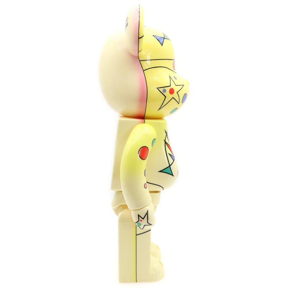 MEDICOM TOY(メディコムトイ) BE@RBRICK WORLDWIDE TOUR2 STUSSY 400% ベアブリック ワールドワイドツアー2 ステューシー 人形 フィギュア イエロー