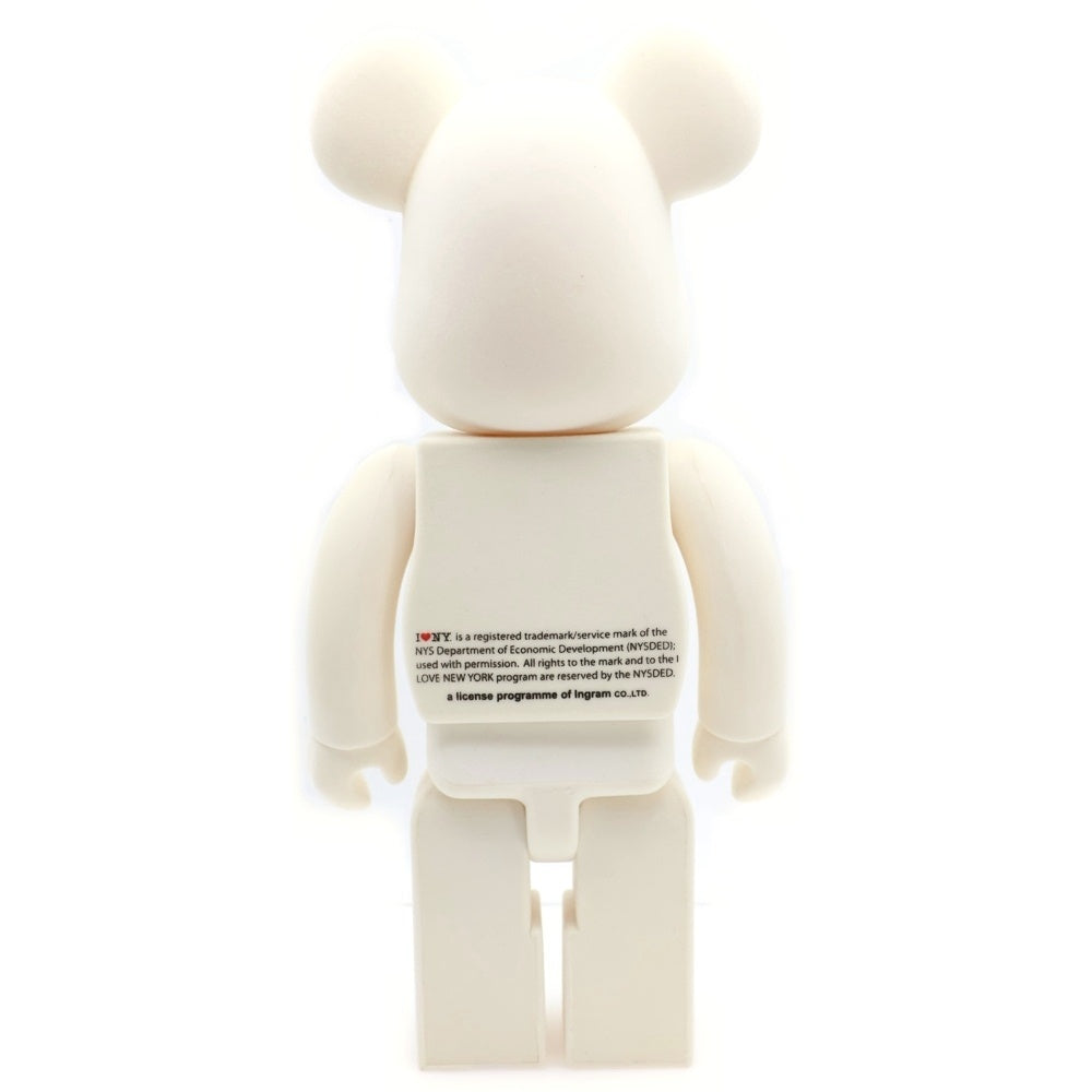 MEDICOM TOY(メディコムトイ) BE@RBRICK I LOVE NY 400% ベアブリック アイラブ ニューヨーク 人形 フィギュア ホワイト