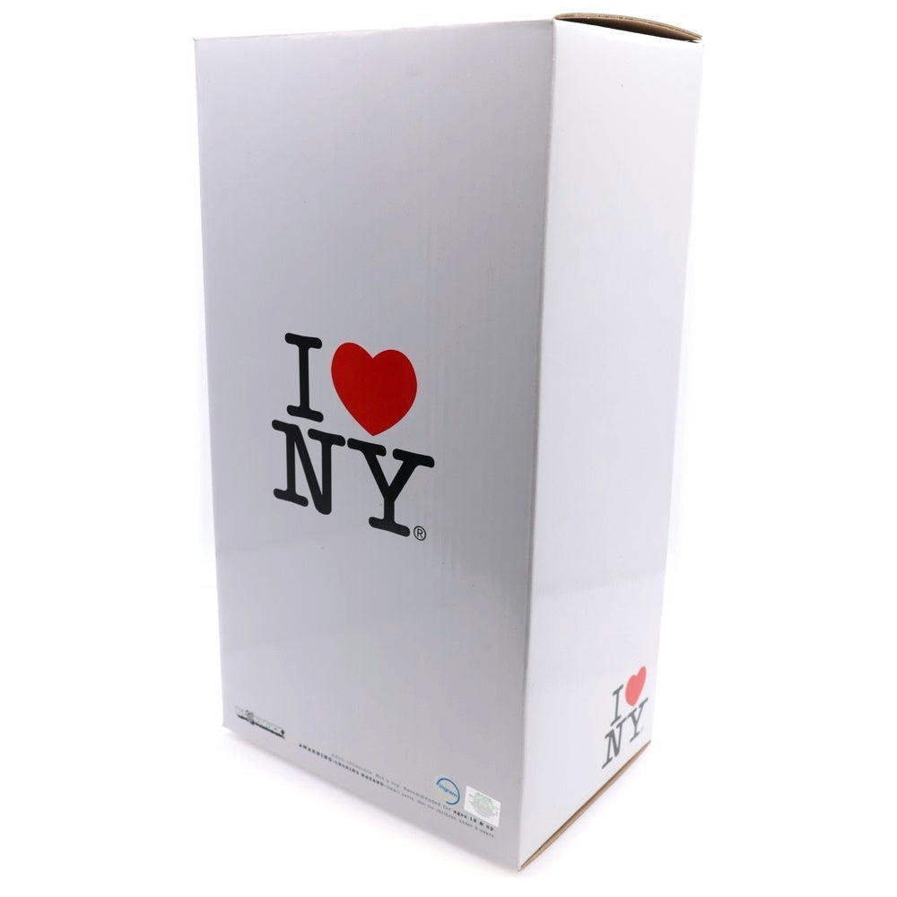 MEDICOM TOY(メディコムトイ) BE@RBRICK I LOVE NY 400% ベアブリック アイラブ ニューヨーク 人形 フィギュア ホワイト