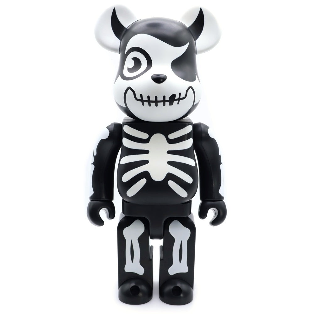 MEDICOM TOY(メディコムトイ) BE@RBRICK BALZAC ATOM AGE VAMPIRE IN 308 400% ベアブリック バルザック アトムエイジ ヴァンパイアイン308 人形 フィギュア ブラック/ホワイト