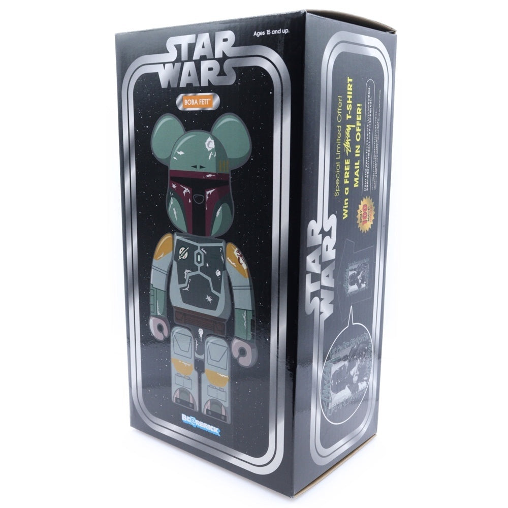 MEDICOM TOY(メディコムトイ) BE@RBRICK STAR WARS BOBA FETT 400% ベアブリック スターウォーズ ボバフェット 人形 フィギュア マルチ