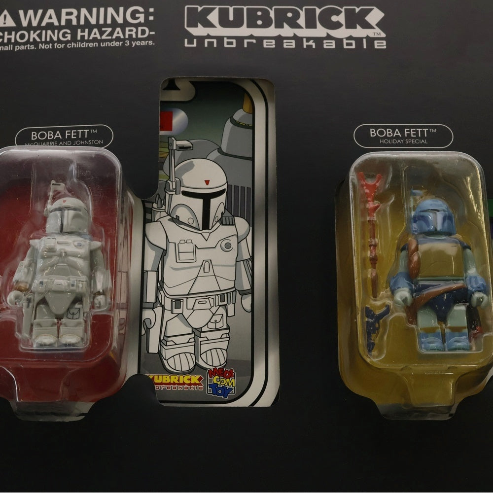 MEDICOM TOY(メディコムトイ) KUBRICK STAR WARS BOBA FETT COLLECTION SET OF 6 PCS COLLECTORS EDITION 100% キューブリック スターウォーズ ボバ フェット コレクション6パック フィギュア