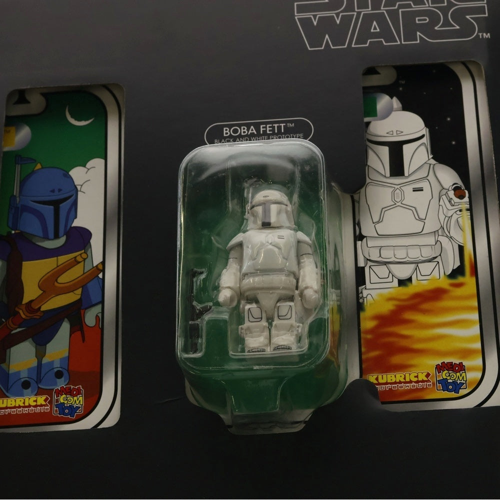 MEDICOM TOY(メディコムトイ) KUBRICK STAR WARS BOBA FETT COLLECTION SET OF 6 PCS COLLECTORS EDITION 100% キューブリック スターウォーズ ボバ フェット コレクション6パック フィギュア