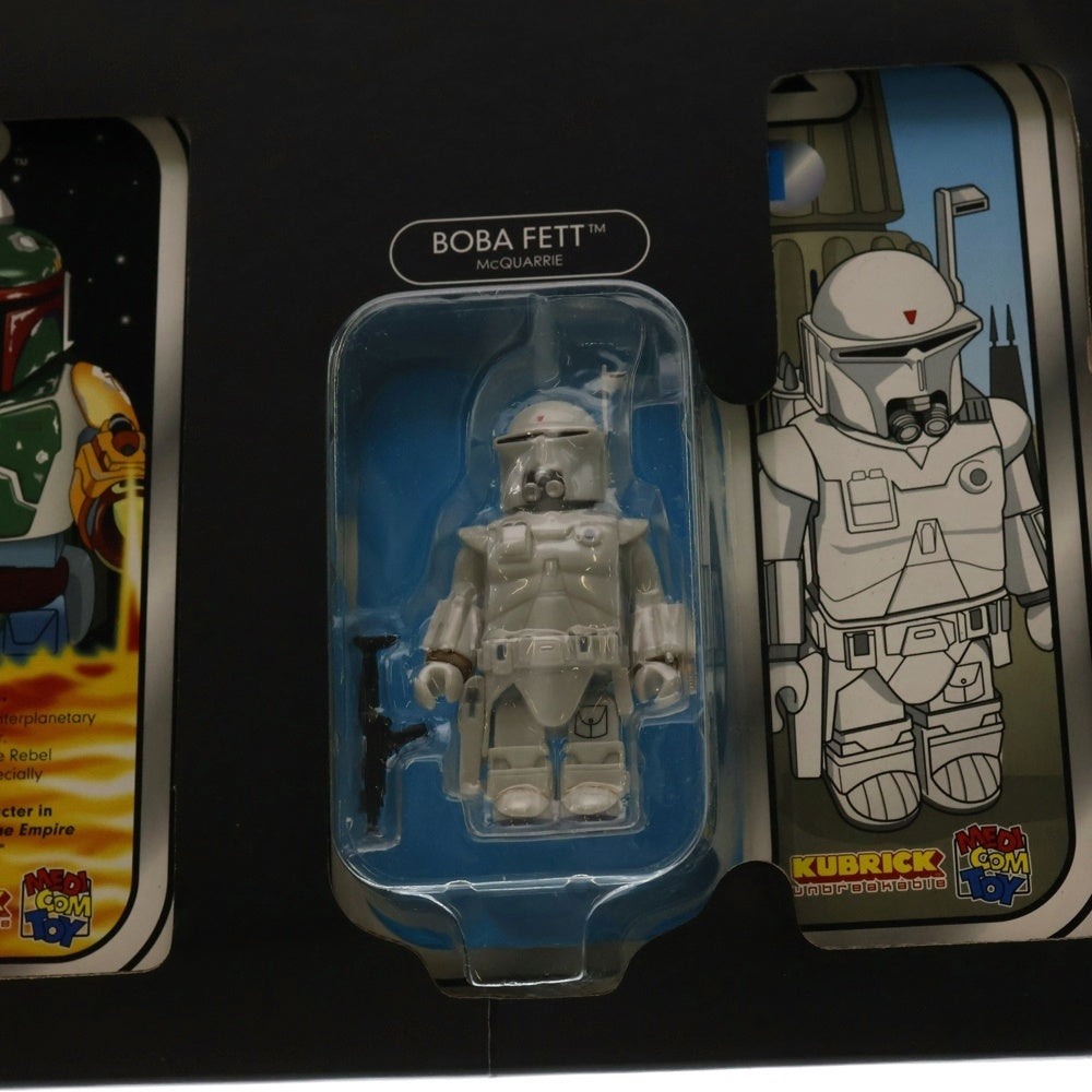 MEDICOM TOY(メディコムトイ) KUBRICK STAR WARS BOBA FETT COLLECTION SET OF 6 PCS COLLECTORS EDITION 100% キューブリック スターウォーズ ボバ フェット コレクション6パック フィギュア