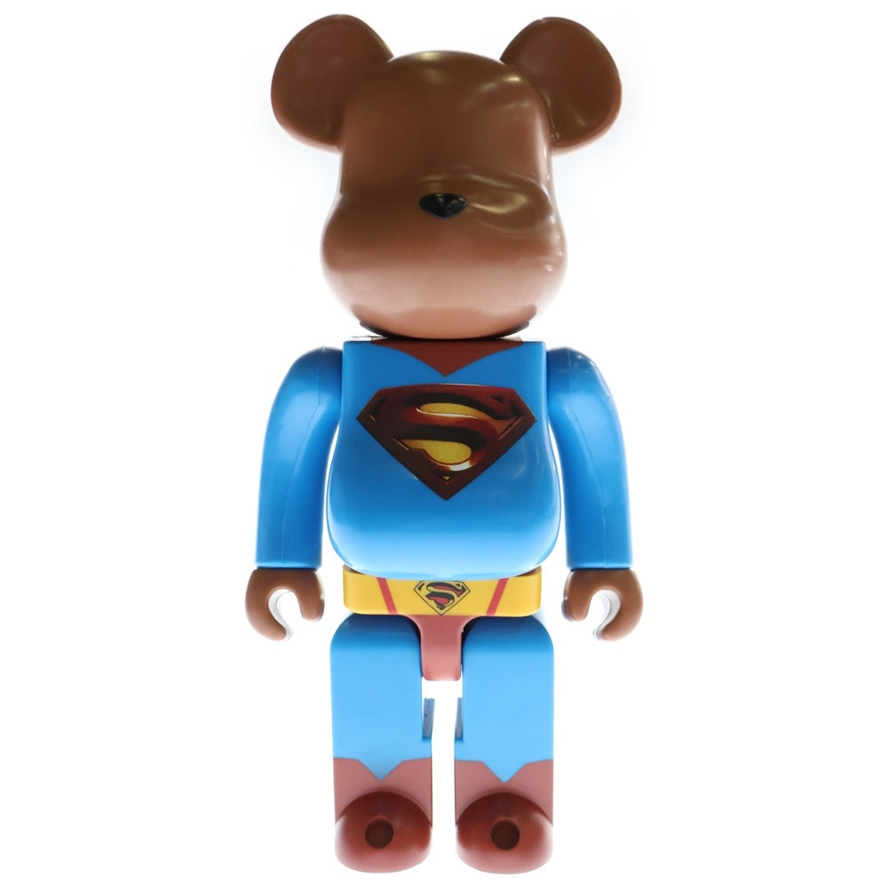 MEDICOM TOY(メディコムトイ) BE@RBRICK SUPERMAN RETURNS 400% ベアブリック スーパーマン リターンズ 人形 フィギュア ブラウン/ブルー