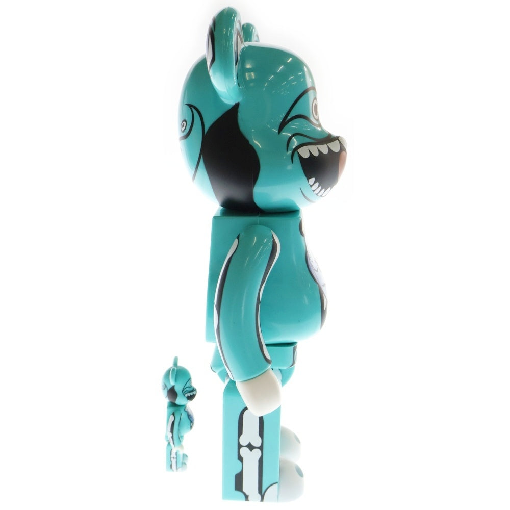 MEDICOM TOY(メディコムトイ) BE@RBRICK RON ENGLISH 400%&100% ベアブリック ロンイングリッシュ 人形 フィギュア マルチ