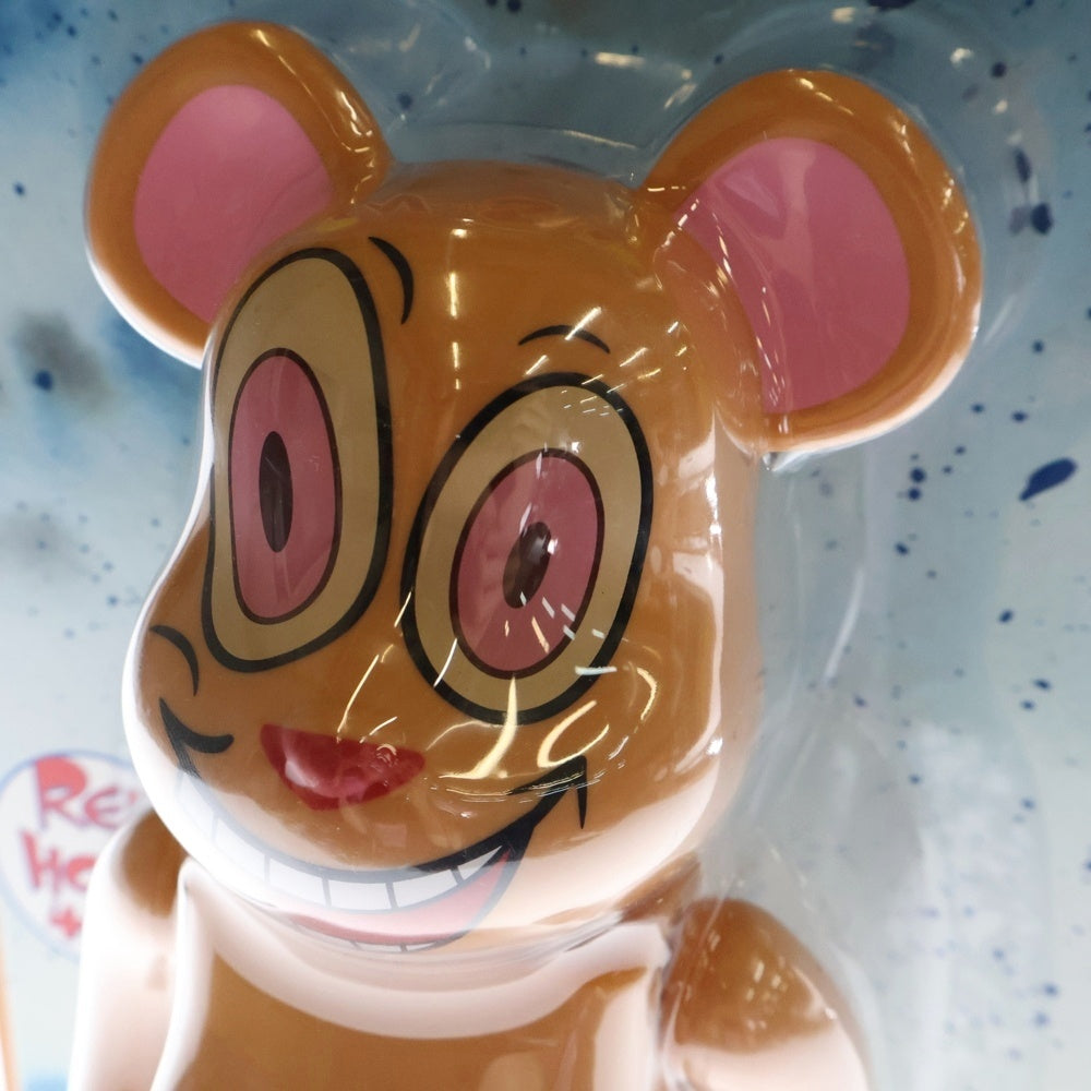 MEDICOM TOY(メディコムトイ) BE@RBRICK REN AND STIMPY 400% ベアブリック レン アンド スティンピー 人形 フィギュア ブラウン