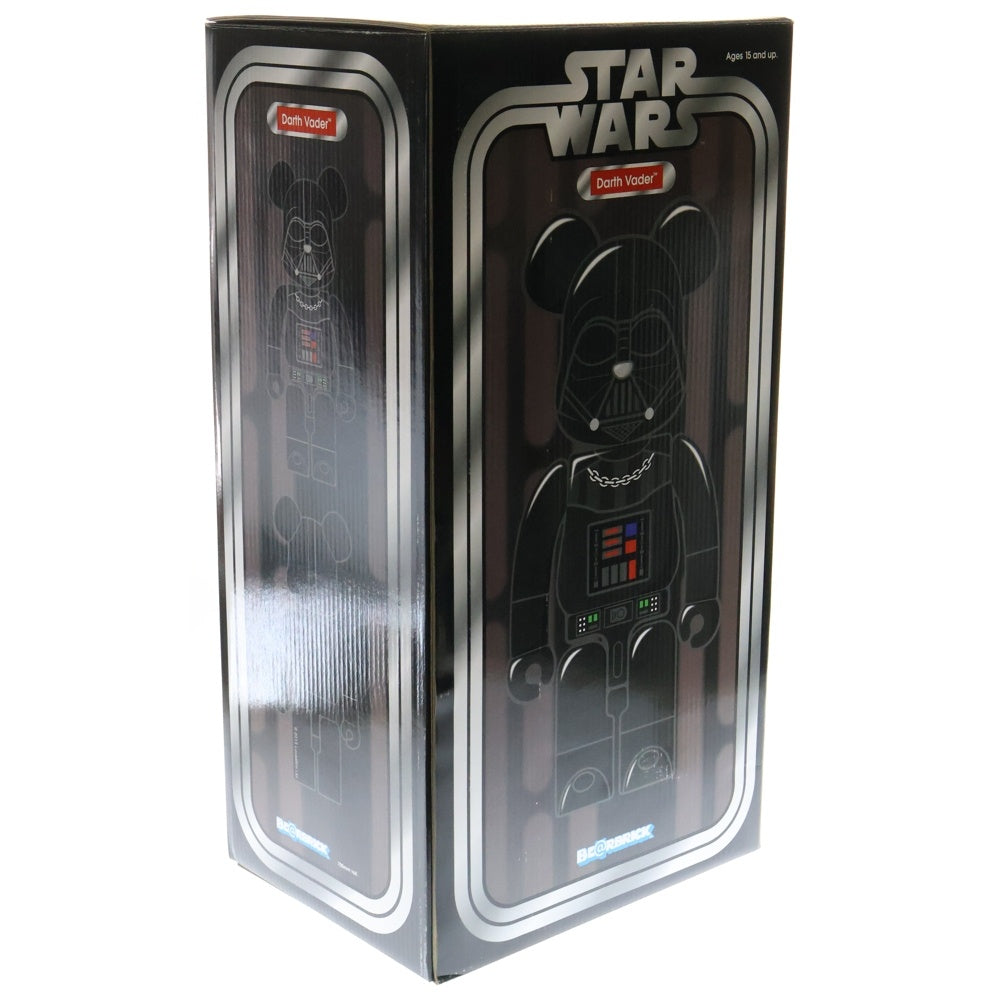 MEDICOM TOY(メディコムトイ) BE@RBRICK STAR WARS DARTH VADER 1000% ベアブリック スターウォーズ ダースベーダー 人形 フィギュア ブラック