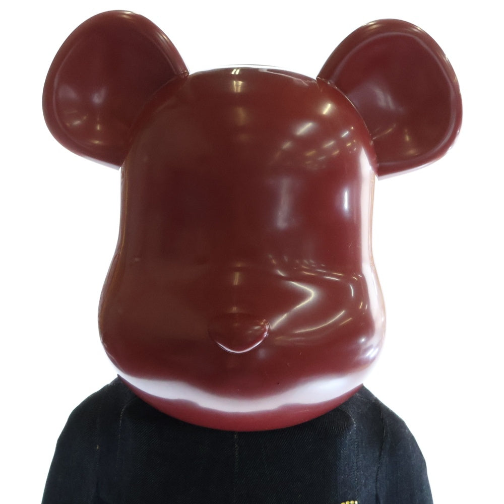 MEDICOM TOY(メディコムトイ) 501個限定 BE@RBRICK LEVI'S BLACK DENIM 1000% ベアブリック リーバイス ブラックデニム フィギュア 人形 ブラック