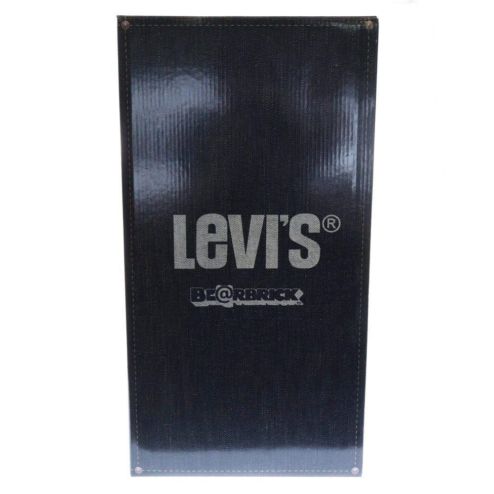 MEDICOM TOY(メディコムトイ) 501個限定 BE@RBRICK LEVI'S BLACK DENIM 1000% ベアブリック リーバイス ブラックデニム フィギュア 人形 ブラック