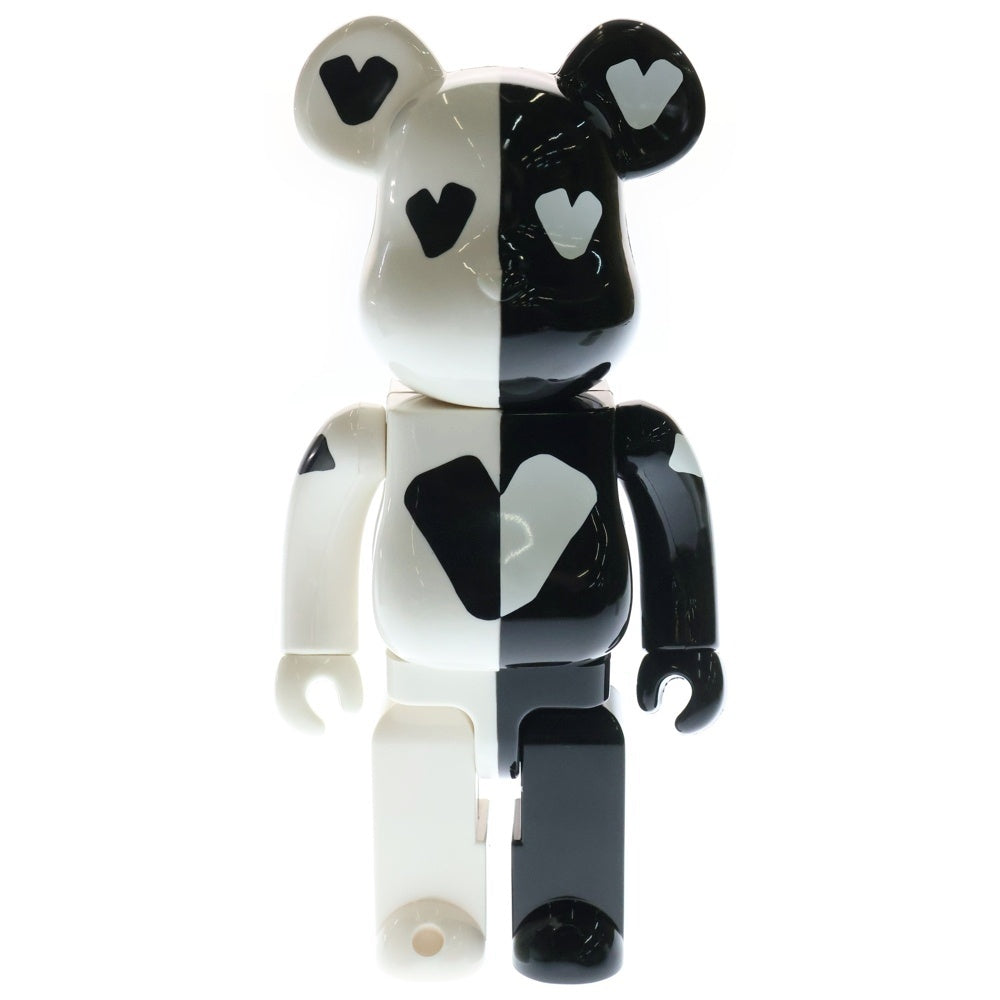 MEDICOM TOY(メディコムトイ) BE@RBRICK TWELVE BAR 400% ベアブリック トゥエルブバー フィギュア 人形 ブラック/ホワイト