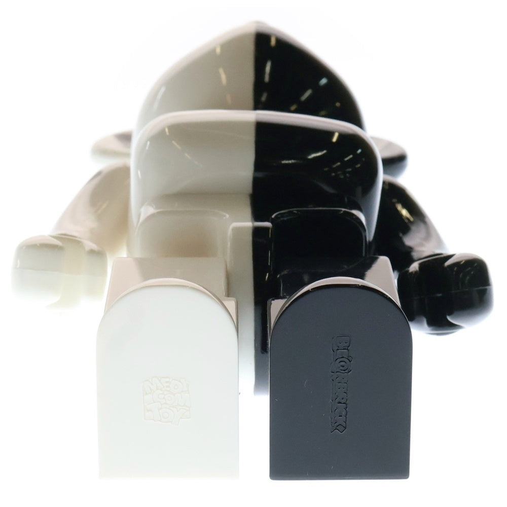 MEDICOM TOY(メディコムトイ) BE@RBRICK TWELVE BAR 400% ベアブリック トゥエルブバー フィギュア 人形 ブラック/ホワイト
