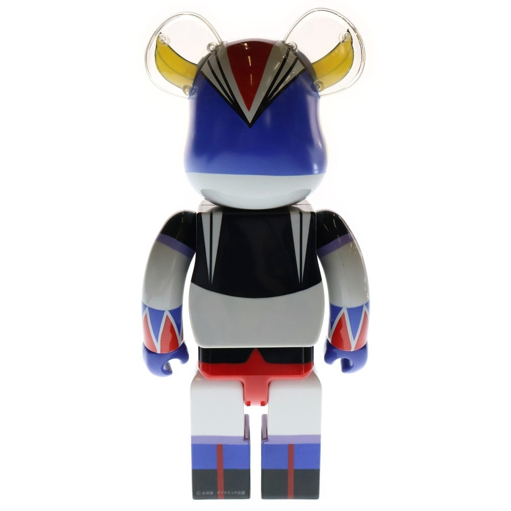 MEDICOM TOY(メディコムトイ) BE@RBRICK ベアブリック UFOロボ グレンダイザー 400% フィギュア 人形 ブルー/グレー