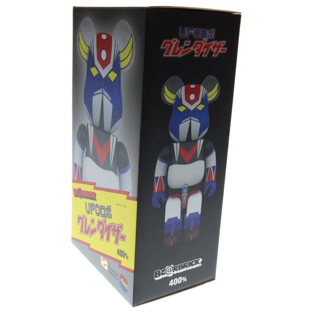 MEDICOM TOY(メディコムトイ) BE@RBRICK ベアブリック UFOロボ グレンダイザー 400% フィギュア 人形 ブルー/グレー