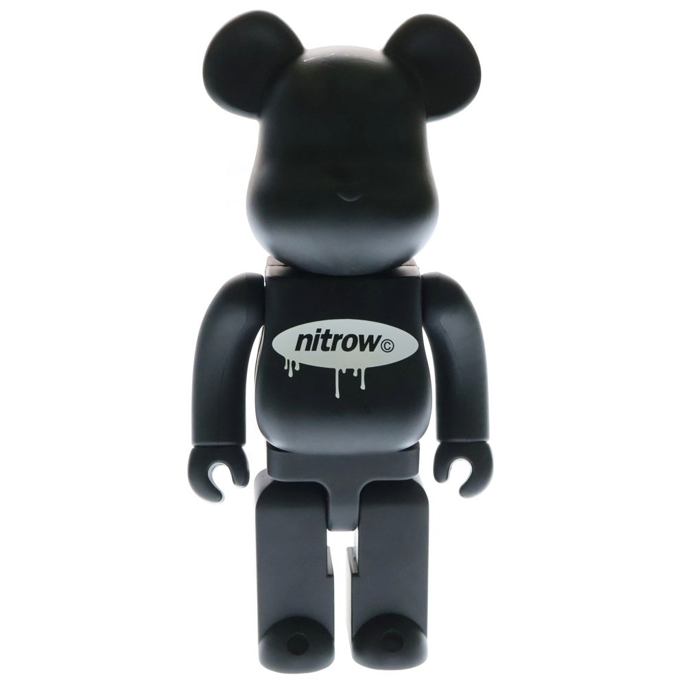 MEDICOM TOY(メディコムトイ) BE@RBRICK nitrow 400% ベアブリック ナイトロウ フィギュア 人形 ブラック