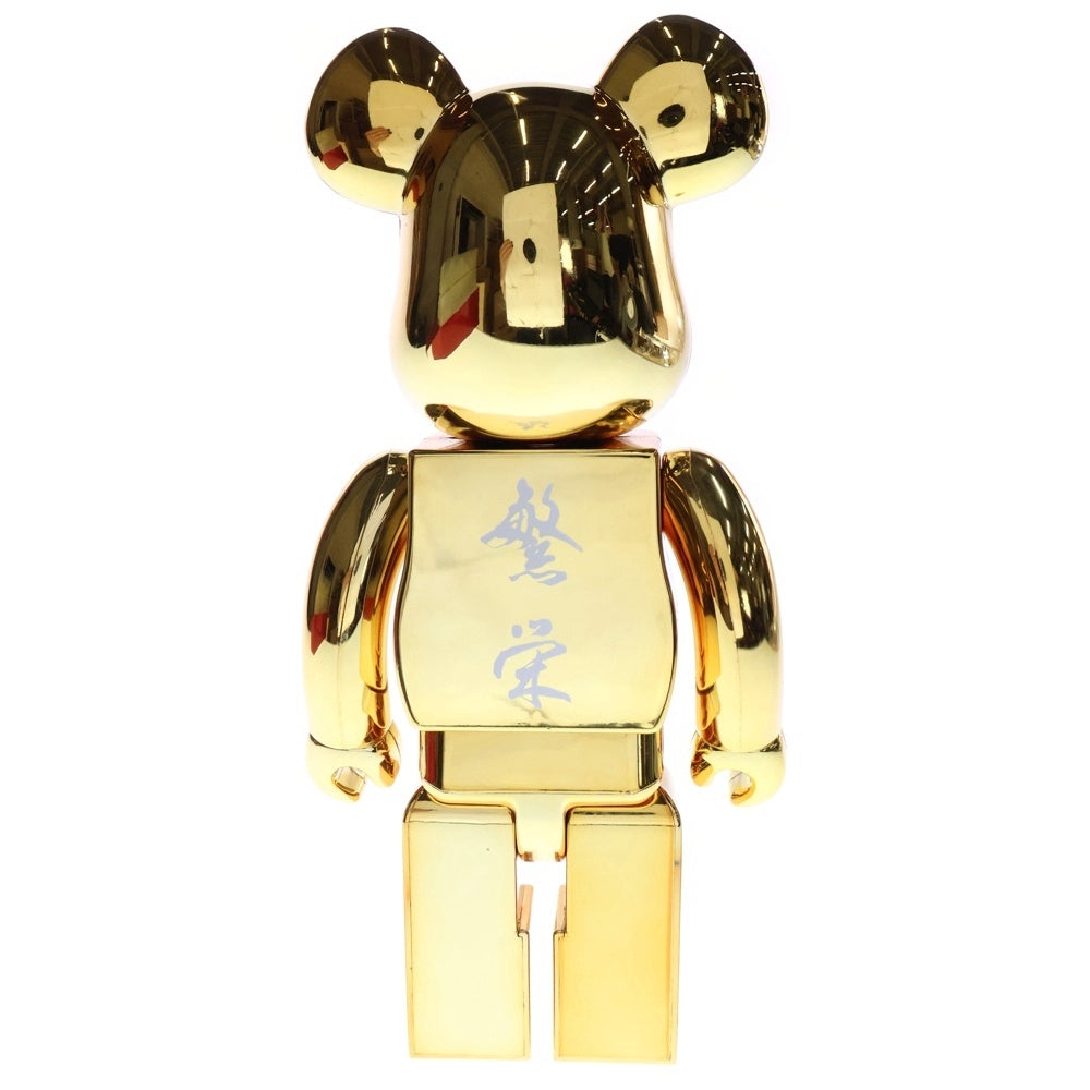 MEDICOM TOY(メディコムトイ) BE@RBRICK World Wide Tour mastermind JAPAN 400% ベアブリック ワールドワイドツアー マスターマインドジャパン フィギュア 人形 ゴールド