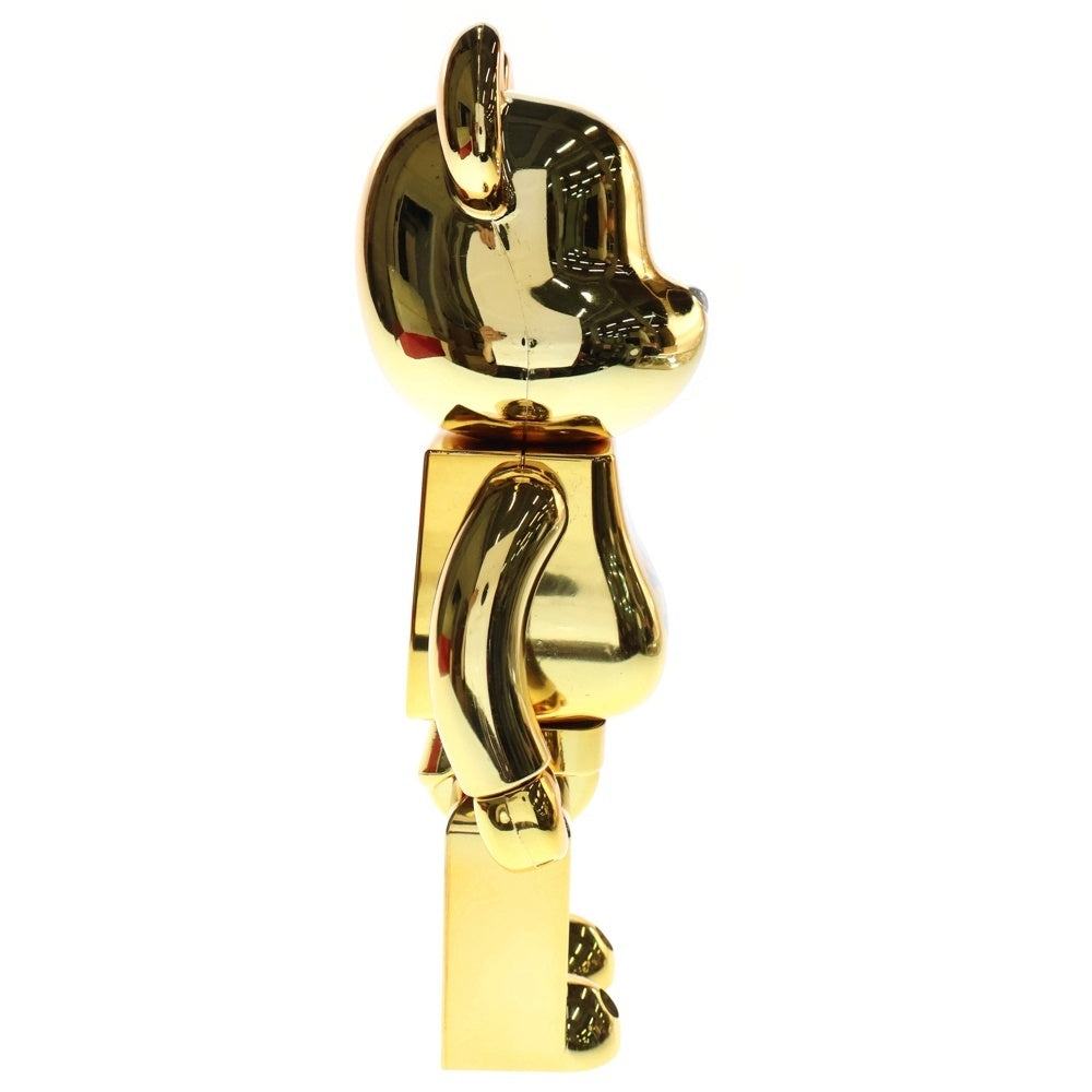MEDICOM TOY(メディコムトイ) BE@RBRICK World Wide Tour mastermind JAPAN 400% ベアブリック ワールドワイドツアー マスターマインドジャパン フィギュア 人形 ゴールド