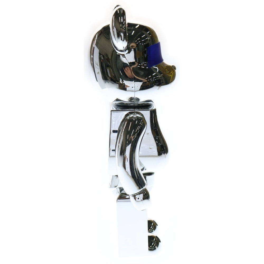 MEDICOM TOY(メディコムトイ) BE@RBRICK World Wide Tour Kostas Seremetis 400% ベアブリック コスタス 人形 フィギュア シルバー