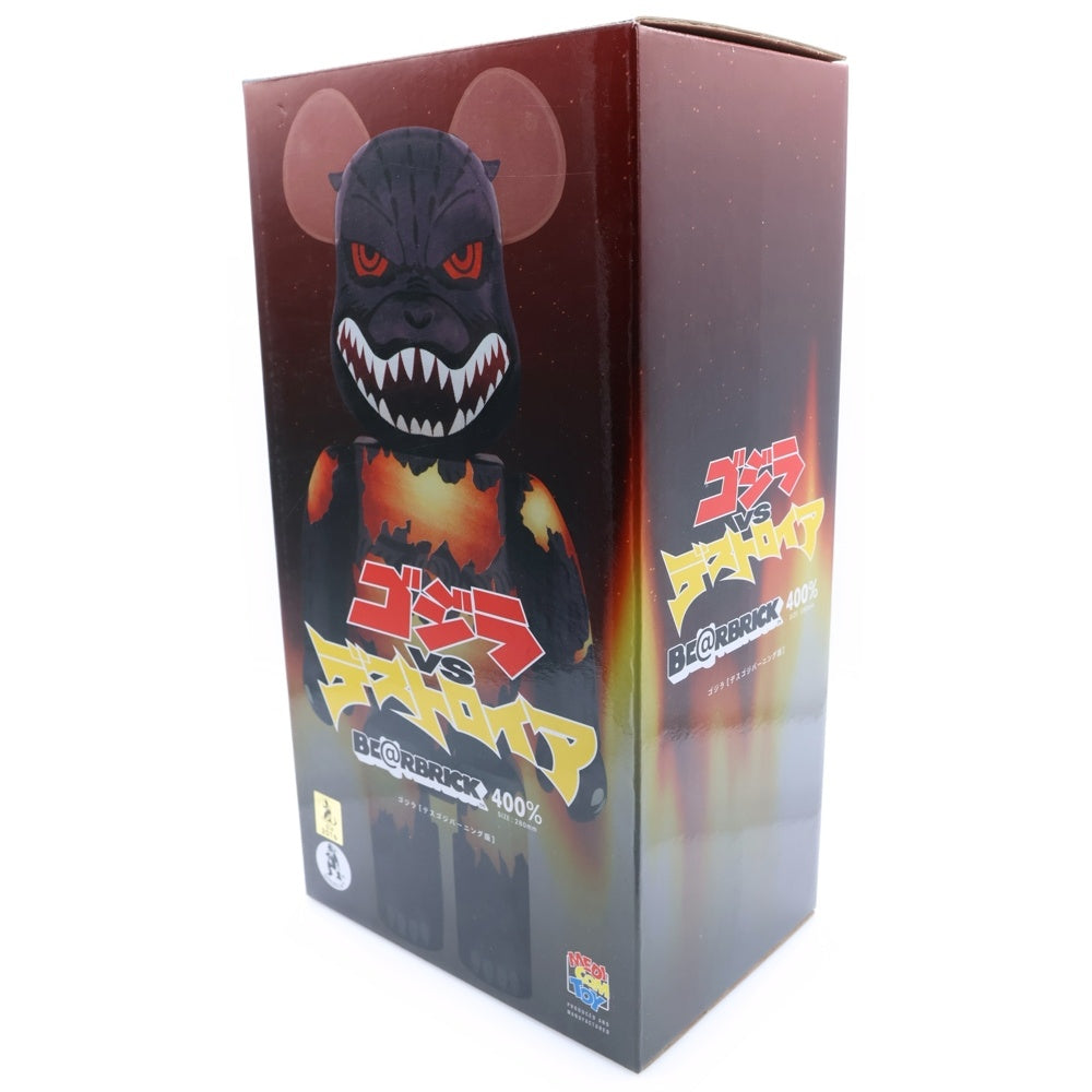 MEDICOM TOY(メディコムトイ) BE@RBRICK ベアブリック ゴジラVSデストロイア 400% 人形 フィギュア ブラック