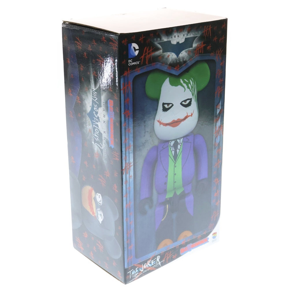 MEDICOM TOY(メディコムトイ) BE@RBRICK THE JOKER LAUGHING Ver400% ベアブリック ザ ジョーカー ラフィングバージョン 人形 フィギュア パープル