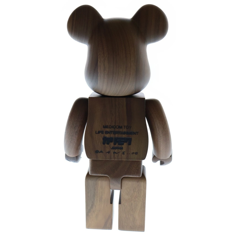 MEDICOM TOY(メディコムトイ) BE@RBRICK WORLD WIDE TOUR KAWS 05 ベアブリック ワールドワイドツアー カウズ 05 カリモク 人形 フィギュア ブラウン