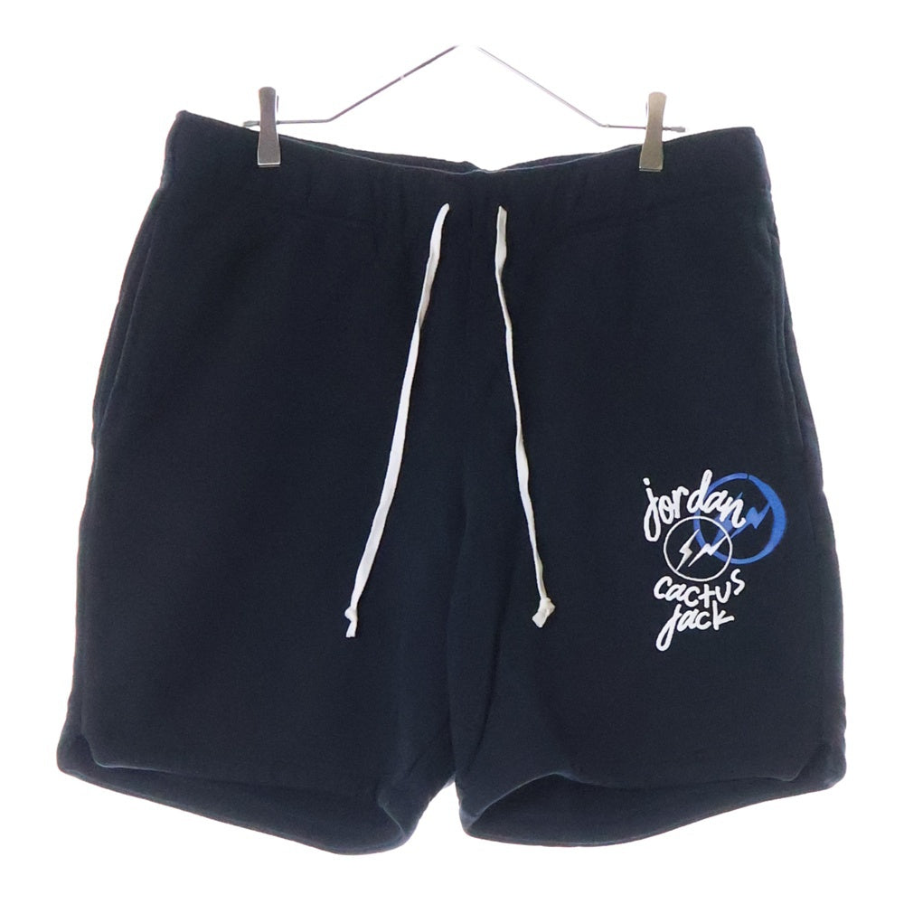 NIKE(ナイキ) TRAVIS FRAGMENT MJ TSF SHORT トラヴィススコット フラグメント スウェットショーツ ブラック DJ0617-010