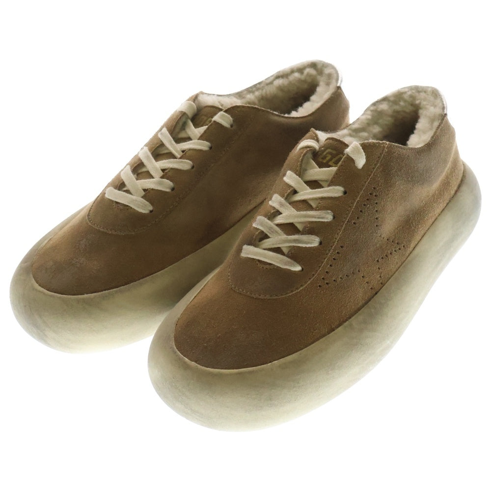 GOLDEN GOOSE DELUXE BRAND(ゴールデングースデラックスブランド) SPACE STAR スペース スター ボア スエード ローカットスニーカーブラウン レディース