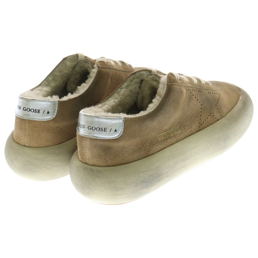 GOLDEN GOOSE DELUXE BRAND(ゴールデングースデラックスブランド) SPACE STAR スペース スター ボア スエード ローカットスニーカーブラウン レディース