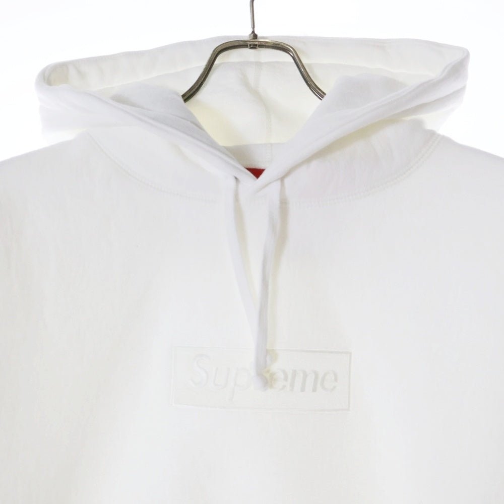 SUPREME(シュプリーム) 23AW Box Logo Hooded Sweatshirt ボックスロゴ フーデッド プルオーバー スウェットパーカー ホワイト