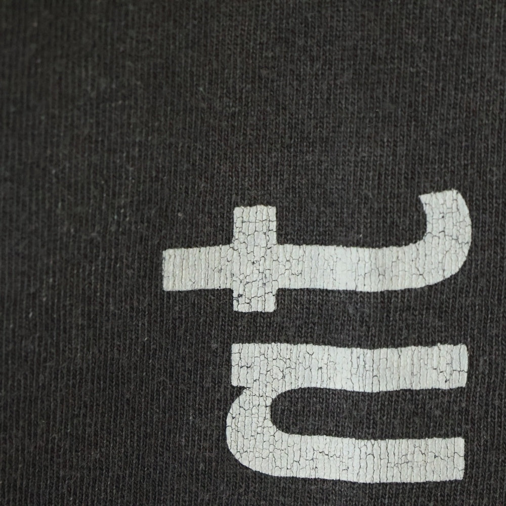 SAINT MICHAEL(セントマイケル) 22SS TEE ANCHOR アンカープリント クルーネック半袖Tシャツカットソー チャコールグレー SM-S22-0000-009