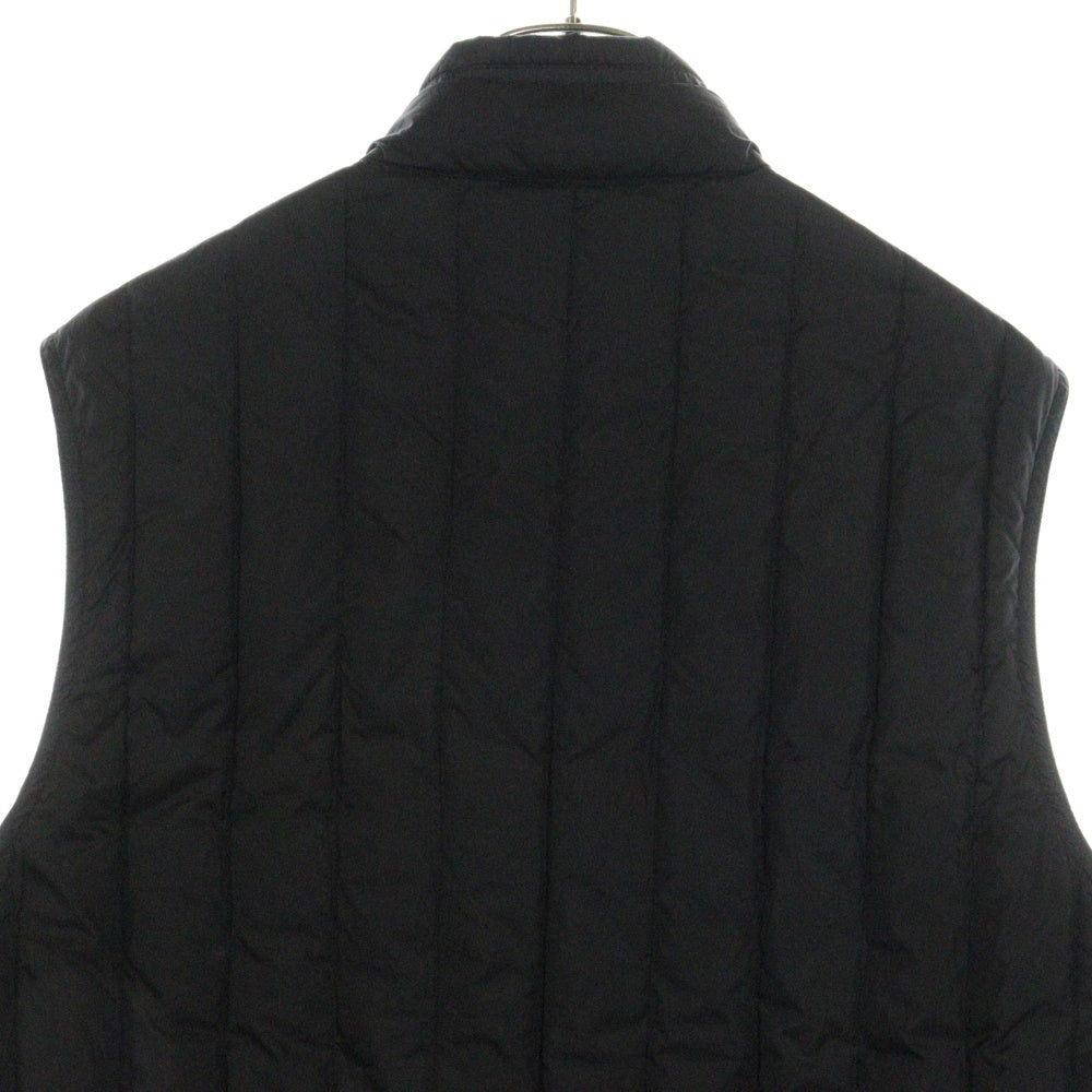 MONCLER(モンクレール) 18SS ALASIA GILET アラシア ジレ フロントロゴパッチ リブ切替 ダウンベスト ブラック D109H4330405 57425