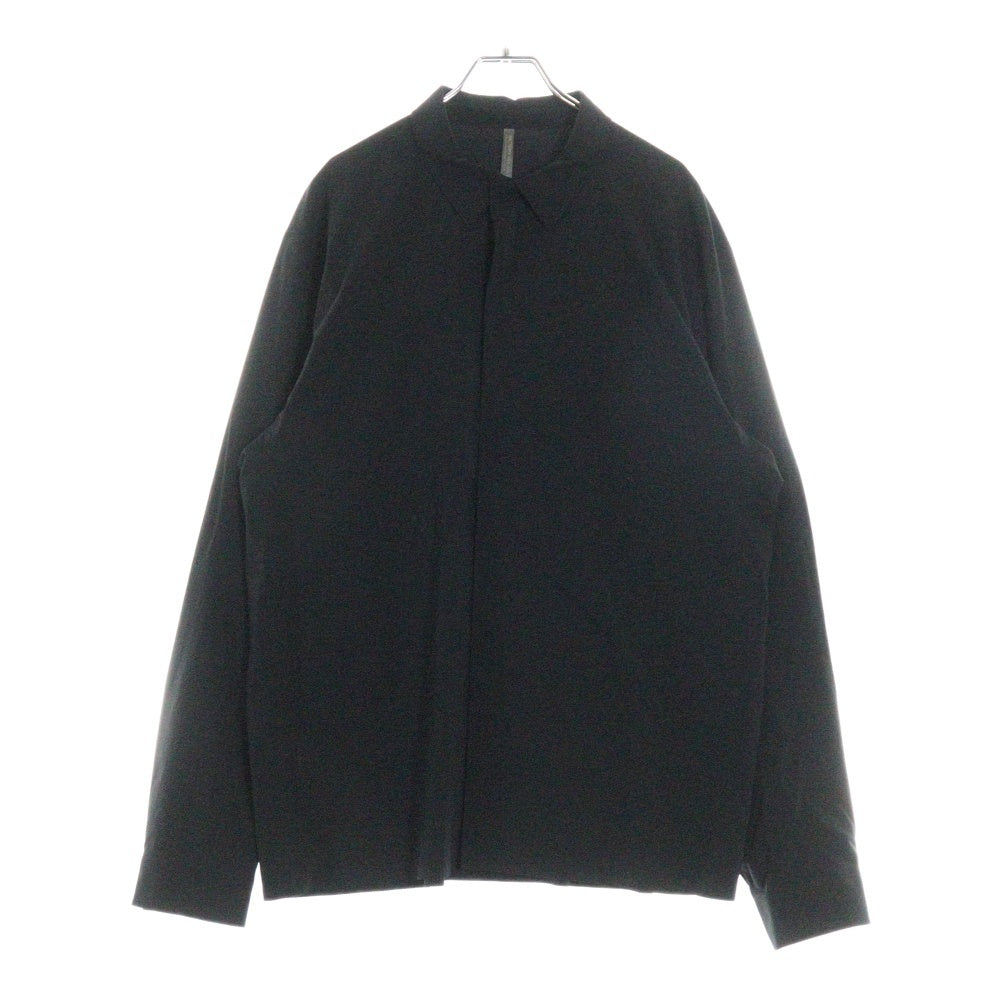 ARC'TERYX(アークテリクス) VEILANCE METRY LS SHIRT ヴェイランス メトリー ナイロン 長袖シャツ ブラック X000009122
