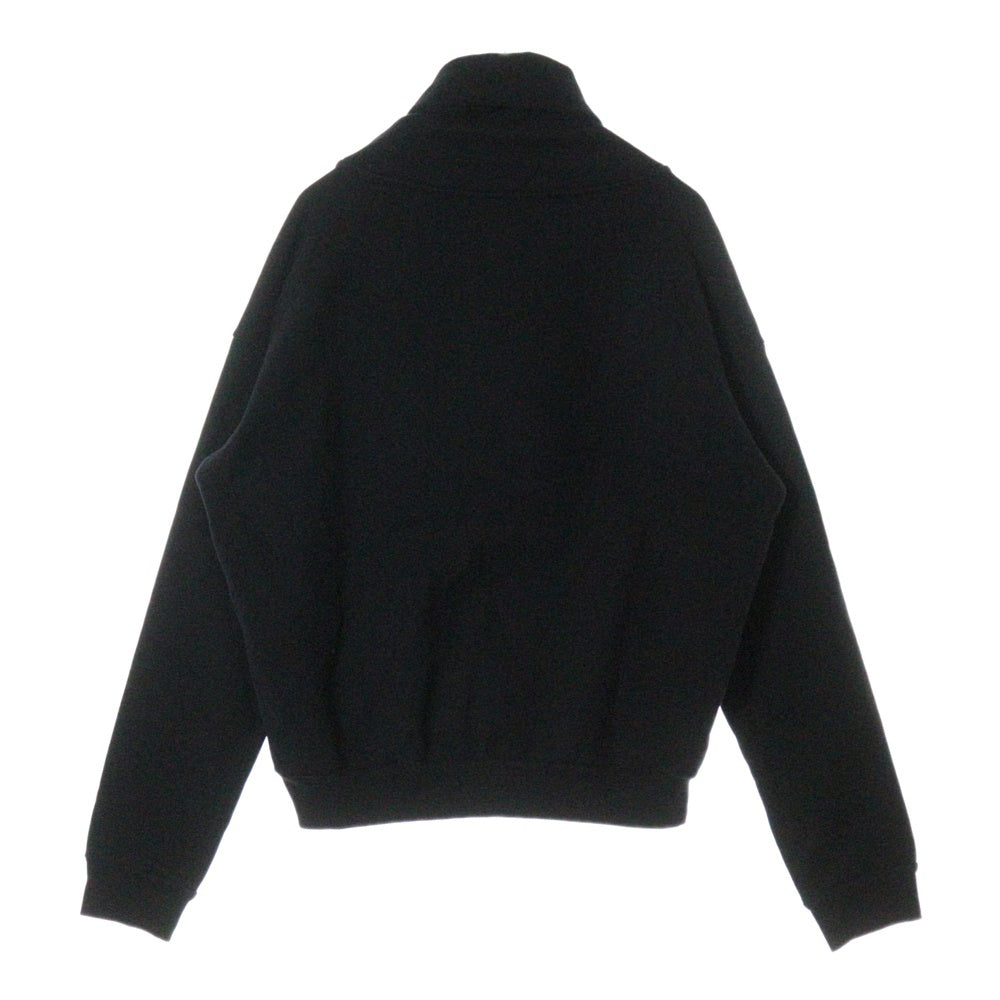 SAINT LAURENT PARIS(サンローランパリ) 23AW Shawl Neck Sweatshirt ショールネック スウェットトレーナー ブラック 755059 Y36SW