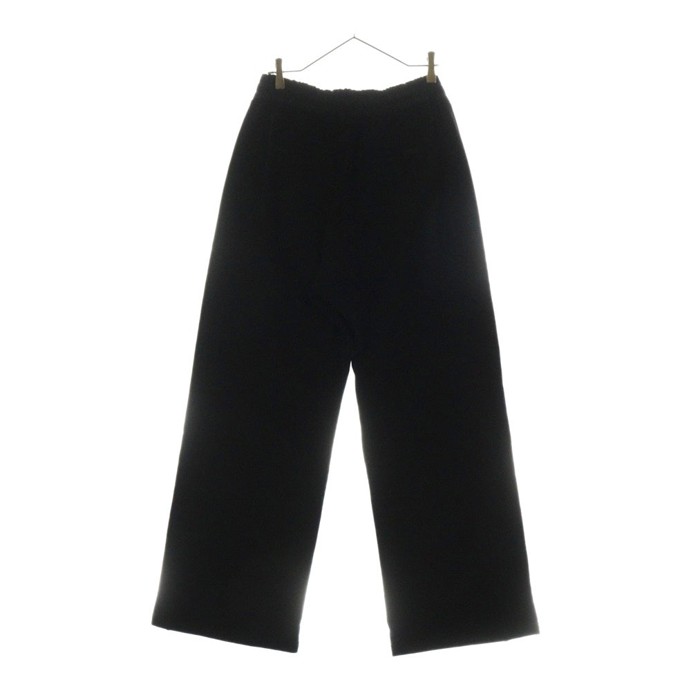 SAINT LAURENT PARIS(サンローランパリ) 23SS ドローコード リブ スウェット パンツ ブラック 769061 Y36SW
