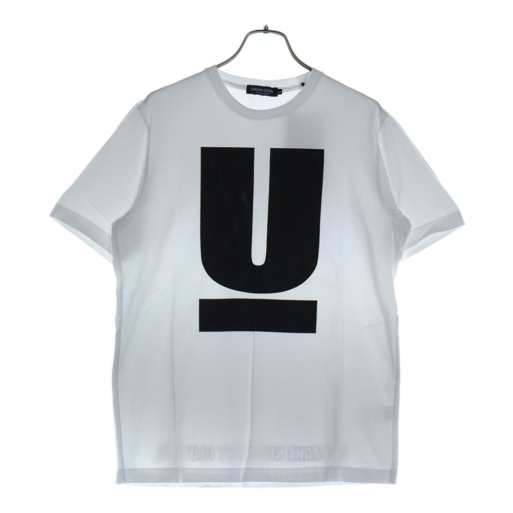 UNDERCOVER(アンダーカバー) Uロゴプリント クルーネック 半袖Tシャツ カットソー ホワイト K9812