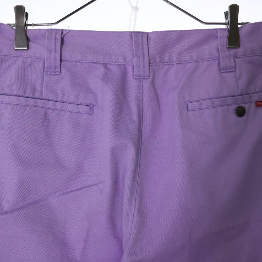 SUPREME(シュプリーム) 21SS Work Short ワーク ショーツ ショート ハーフパンツ パープル