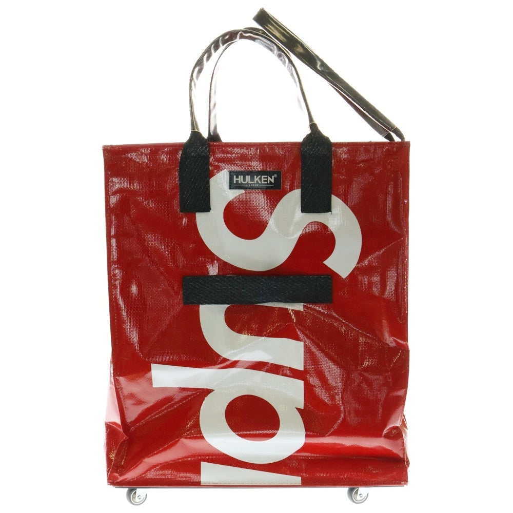 SUPREME(シュプリーム) 24AW ×HULKEN Rolling Tote Bag ハルケン ローリング トート バッグ レッド