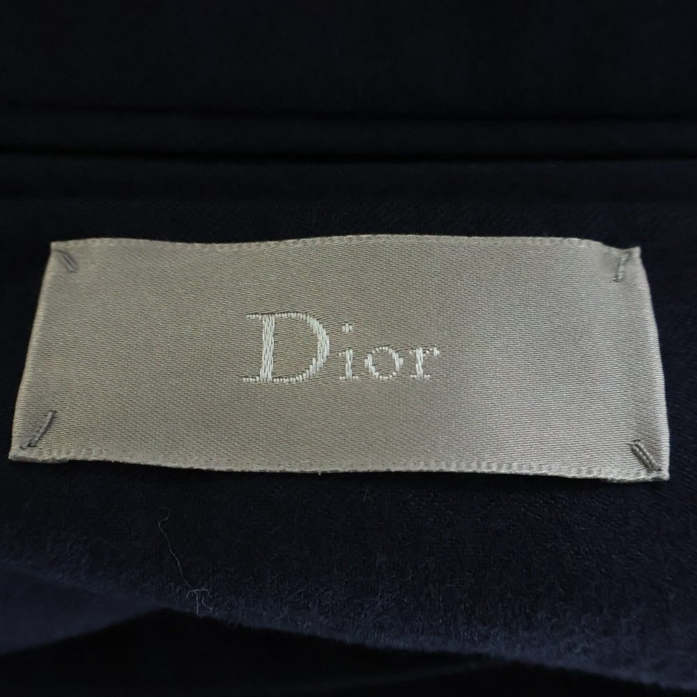 DIOR(ディオール) ウールカシミヤ混 2B シングルテーラードジャケット ネイビー 433C211D2000