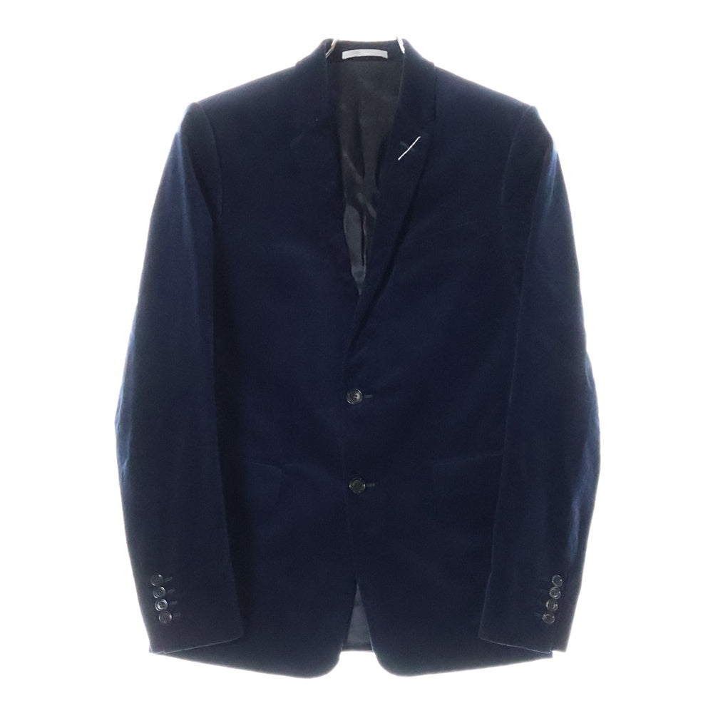 DIOR(ディオール) ナローラペル2Bコーデュロイシングルテーラードジャケット ネイビー 863C205M4104