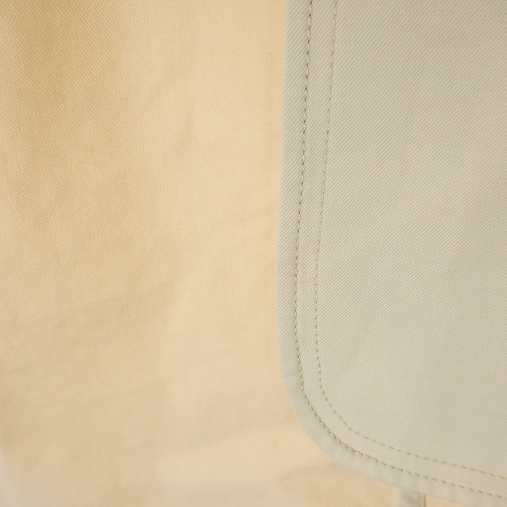 MaxMara(マックスマーラ) ネックストラップ ポンチョケープ フリルトレンチコート ベージュ 473105166