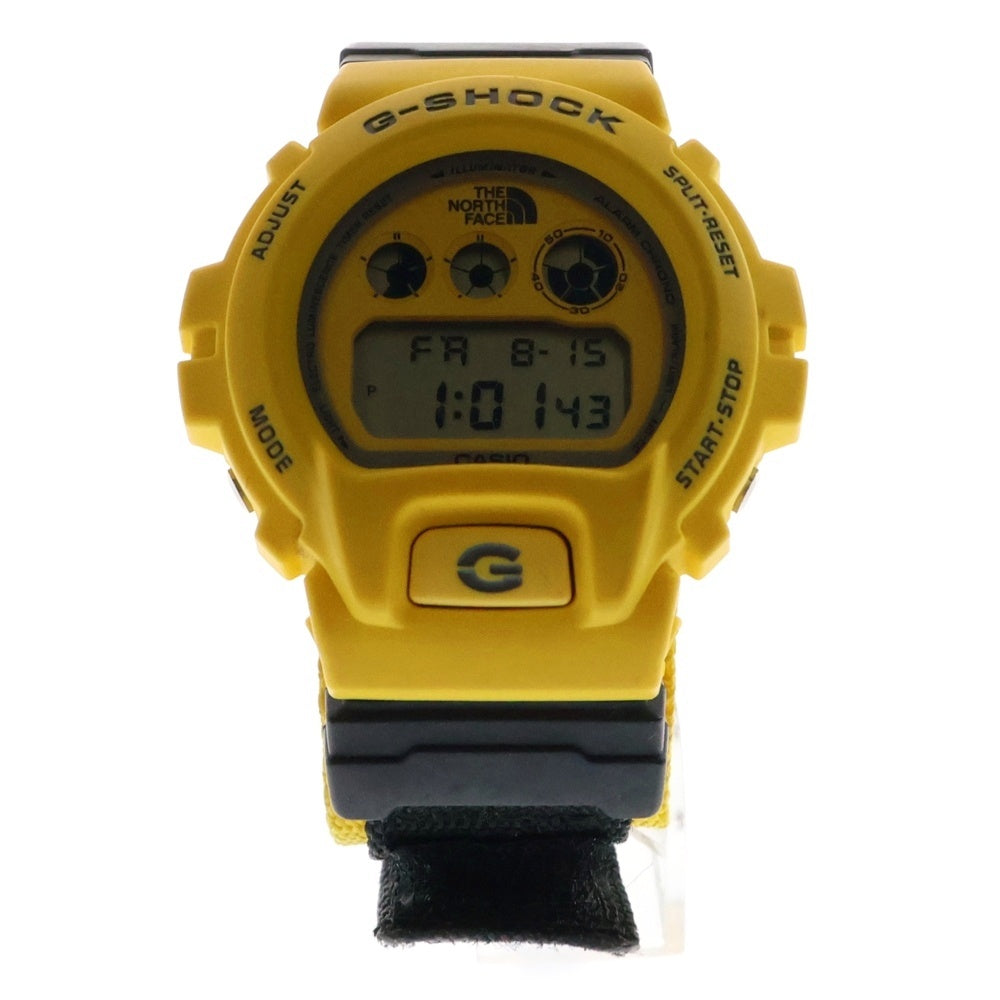 SUPREME(シュプリーム) 22AW ×CASIO ×THE NORTH FACE Times Square G-Shock Watch カシオ ノースフェイス ジーショック デジタルウォッチ 腕時計 イエロー/ブラック DW-6900NS-9JR