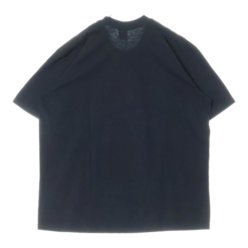SUPREME(シュプリーム) 22SS ×Burberry Box Logo Tee バーバリー ボックスロゴ クルーネック半袖Tシャツ カットソー ブラック