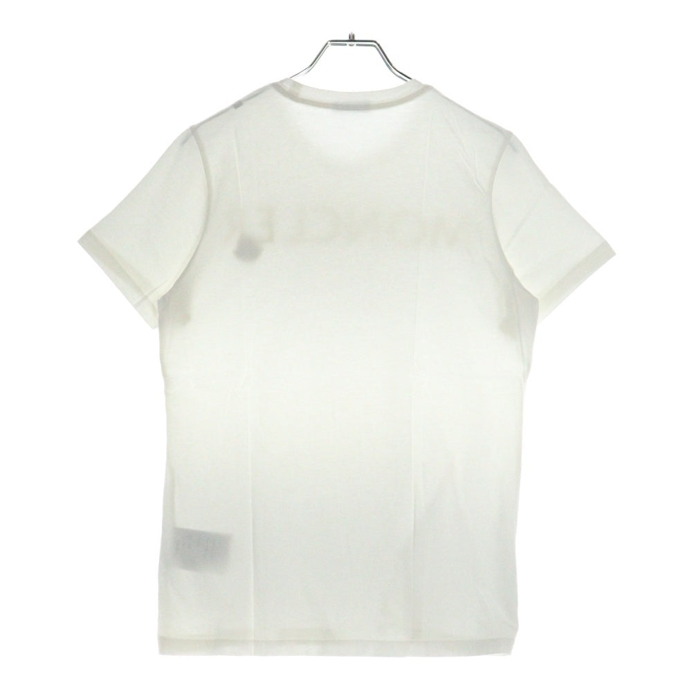 MONCLER(モンクレール) 21SS ロゴプリント クルーネック半袖Tシャツカットソー ホワイト G10938C71510 V8094