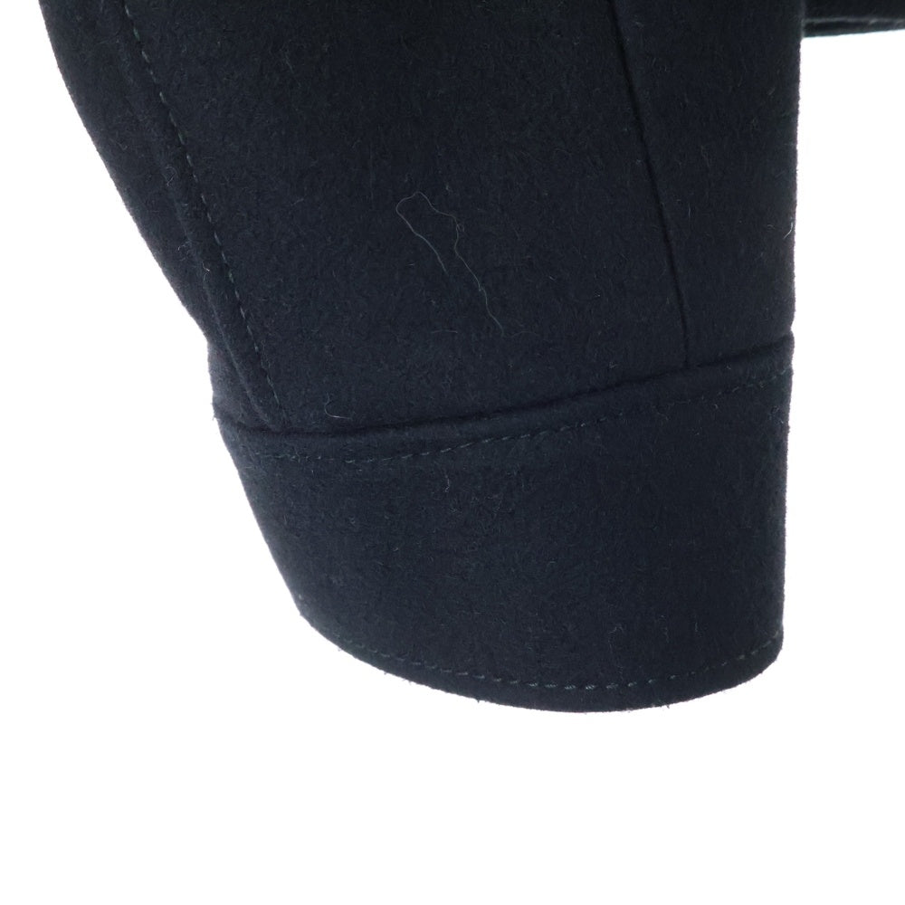 BALENCIAGA(バレンシアガ) ラップボタン ウールライダースブルゾン ジャケット ブラック 205057 TP814